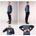 Koszulka rowerowa z długim rękawem ENDLESS BLBK