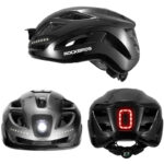 Kask rowerowy z oświetleniem LED ZK-077BK