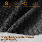 Skarpetki rowerowe kompresyjne RB9006 WHSL