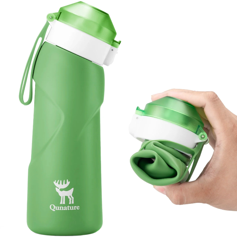 Bidon sportowy zwijany QN800GN