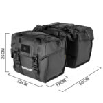 Sakwa rowerowa podwójna na bagażnik BPB0901 22L