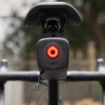 Torba rowerowa pod siodełko z lampką AS-141