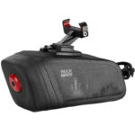 Torba rowerowa pod siodełko z lampką AS-141