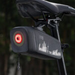 Torba rowerowa pod siodełko z lampką AS-141