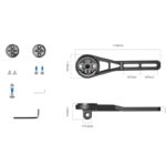 Uchwyt rowerowy pod kierownicę do licznika/lampki FK-307S