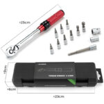 Klucz rowerowy dynamometryczny 1/4" 2–24 Nm ROCKBROS