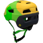 Kask rowerowy dziecięcy FIZZY LIMONKOWY