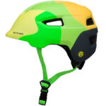 Kask rowerowy dziecięcy FIZZY LIMONKOWY