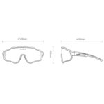 Okulary rowerowe dziecięce SP383