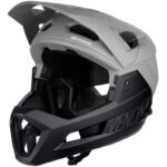 Kask rowerowy Full Face VENOM SZARO-CZARNY MAT