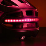 Kask rowerowy z oświetleniem LED ZK-031