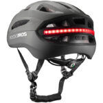 Kask rowerowy z oświetleniem LED ZK-031TT