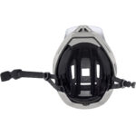 Kask rowerowy dziecięcy Full Face DROP BIAŁO-SZARY