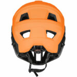 Kask rowerowy Full Face VENOM POMARAŃCZOWY MAT