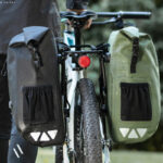 Sakwa rowerowa boczna na bagażnik TL-153BK
