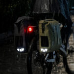 Sakwa rowerowa boczna na bagażnik TL-153BK