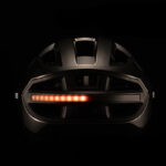 Kask rowerowy z oświetleniem LED ZK-031