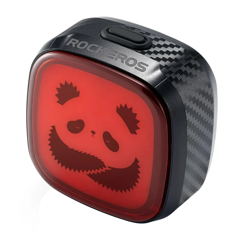 Lampka rowerowa tylna emoji Q2MAX PANDA