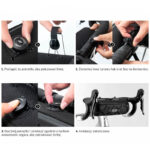 Torba rowerowa na kierownicę TL002BK