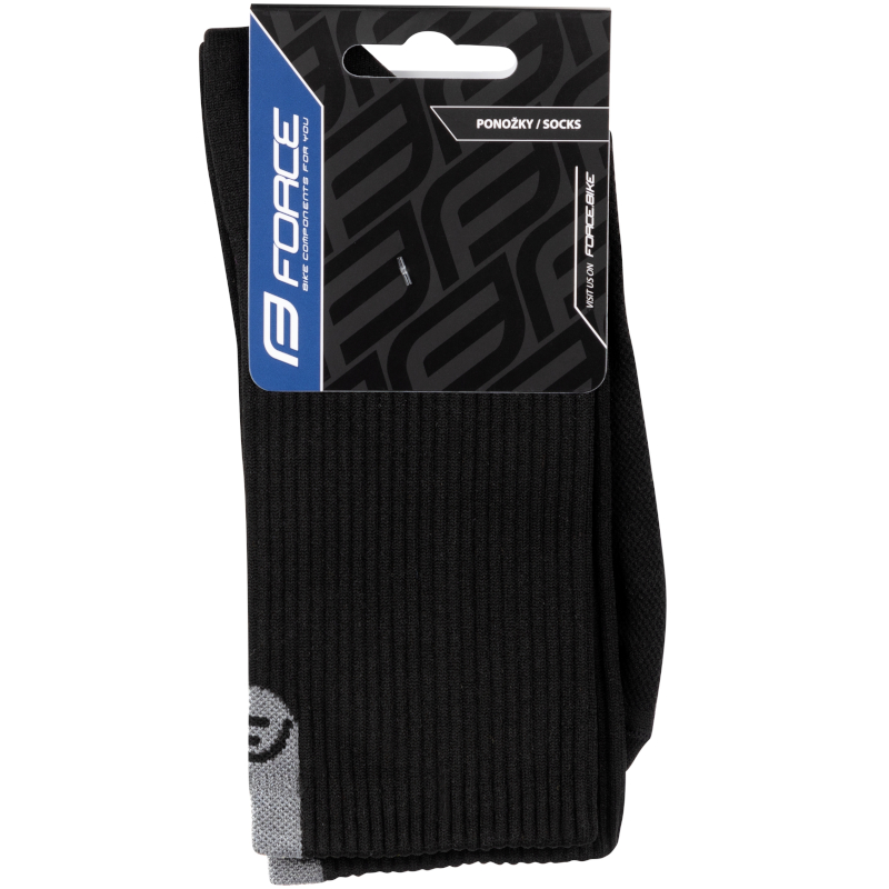 Skarpetki rowerowe LONGER SLIM BK